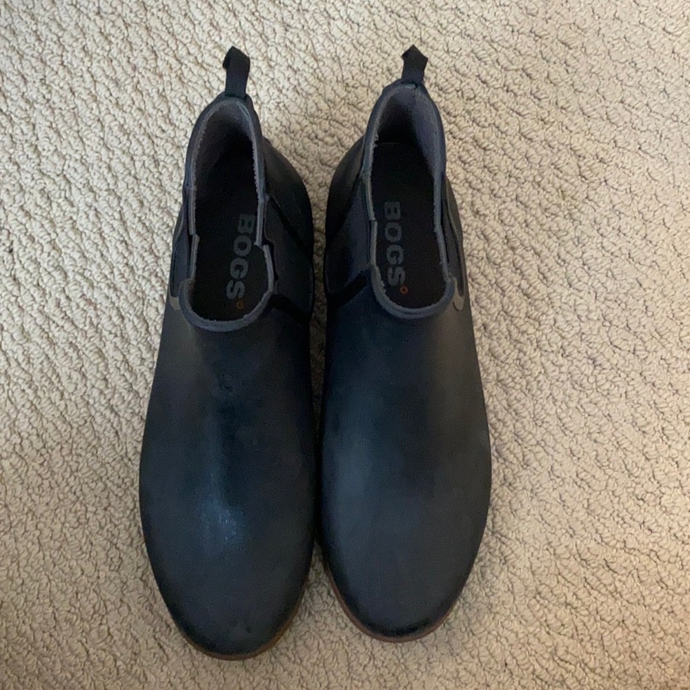 Bogs Sweetpea ankle hight rubber rain boots- size 10